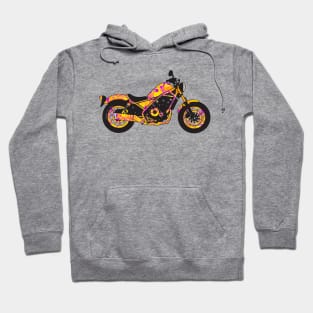 Rebel 500 swirl Hoodie